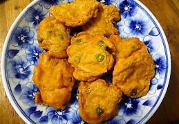 Thaise viskoekjes van de kookles in Thailand