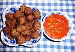 Tapas: Spaanse gehaktballetjes (Albondigas) in pikante saus