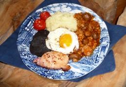 Full English dinner