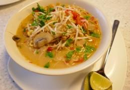 Romige Oosterse maaltijdsoep