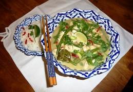 Groene kipcurry (Thais)