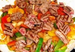 Fajitas de Carne (met biefstuk)