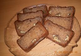 Bananenbrood met walnoten