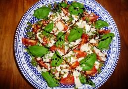 Insalata Caprese met rucola
