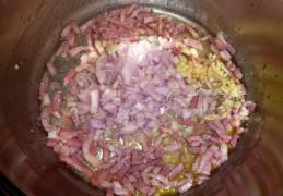 Risotto met pompoen en yacon