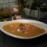 Soep : tomatensoep met vis en kaas