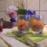 Hapje : Gerookte eendeborst mousse met manderijntjes