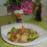 Dagschotel: kippenblokjes met wilde rijst en duo van groenten