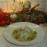 Dagschotel: spruiten-aardappelpuree vergezeld van kabeljauw in een romig Roquefortsausje