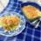 Kip kerrie witlofschotel met een dakje van puree