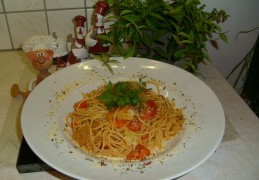 Dagschotel  pasta vegetarisch