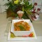 Dagschotel: tricolore penne met spaghetti saus en groenten 