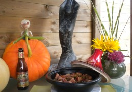 Tajine: Ardeensgebraad met Tripel Kanunnik bier