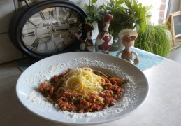 Dagschotel: spaghetti van het huis