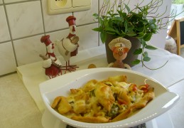 Dagschotel: pasta met kip en groenten