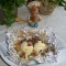 Dessert: coconut verwend  appel en banaan