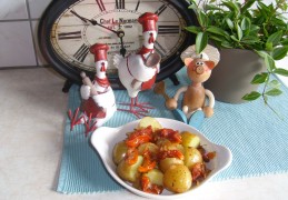 Aardappelen: Gernailles met sjalotjes in het rood