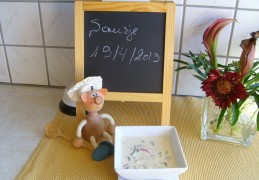 Sausje voor op broodjes ofwel voor bij vis