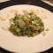 Groene risotto met doperwten