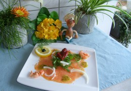 Carpaccio van zalm