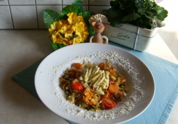 Pasta:  Capunti Alla Puttanesca