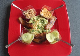 Indonesische andijviestamppot