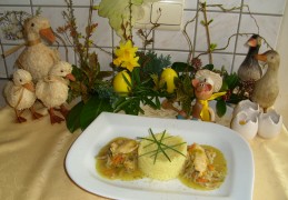 Lente bordje op 21 maart