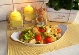 Groenten met pesto