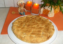 Kruimeldeegtaart met crumble