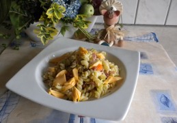 Overschot van pasta