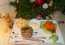 Belleke's hoofdschotel steak tartaar