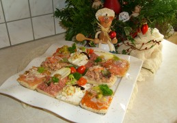 Belegde mini broodjes