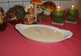 Saus : Castellokaas met  zwarte peper