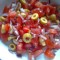 Tomatensalade met rode ui