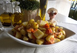 Aardappelen opgebakken met mierikswortel ...enz