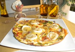 Omelet :  geitenkaas Capridoux