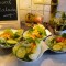 Saladebordje voor bij vis of vlees