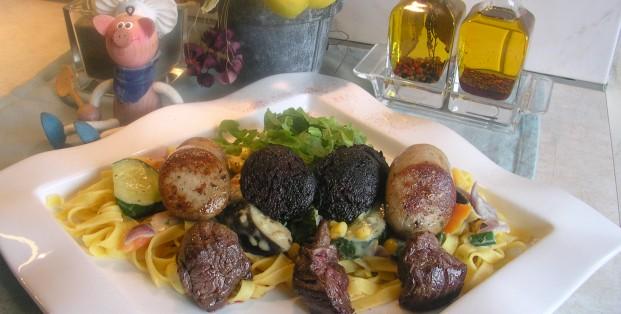 Wie niet waagt niet wint... een rare combinatie maar toch lekker 