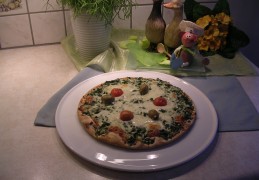 Pizza : een vegetarisch pizzake