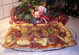 Pizza abbekras