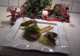Lamshaasje met taglioline al tartufo en ...