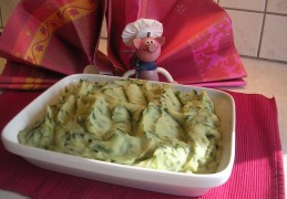 Aardappelen :Spinazie puree met ST' Paulin