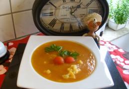 Soep van de dag: tomaten bloemkoolsoepje pittig gekruid