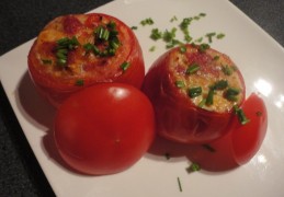 Ovenschotel gevulde tomaat