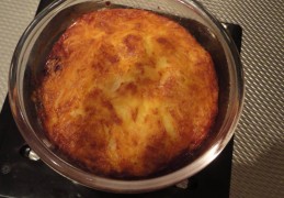 Groentetaart met spekkies