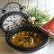 Tajine gevuld met lekkernijen