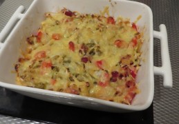 Gegratineerde groenlof