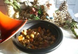 Tajine: rundsstoofvlees met groenten