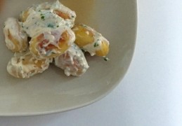 Krieltjes met zuivelspread