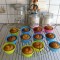 Dessert: cupcakes gevuld met appel en confituur